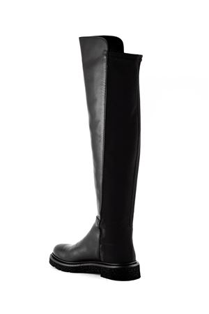 Stivale alto in pelle nera GUGLIELMO ROTTA | 69710161BLACK